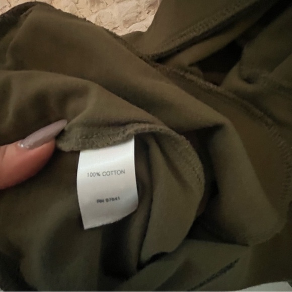 Olive Green Women's Pants - Picture 12 of 13